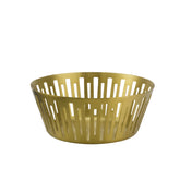 Service Ideas DB-64VG Bread Basket 9" Dia. X 3.5"H Round