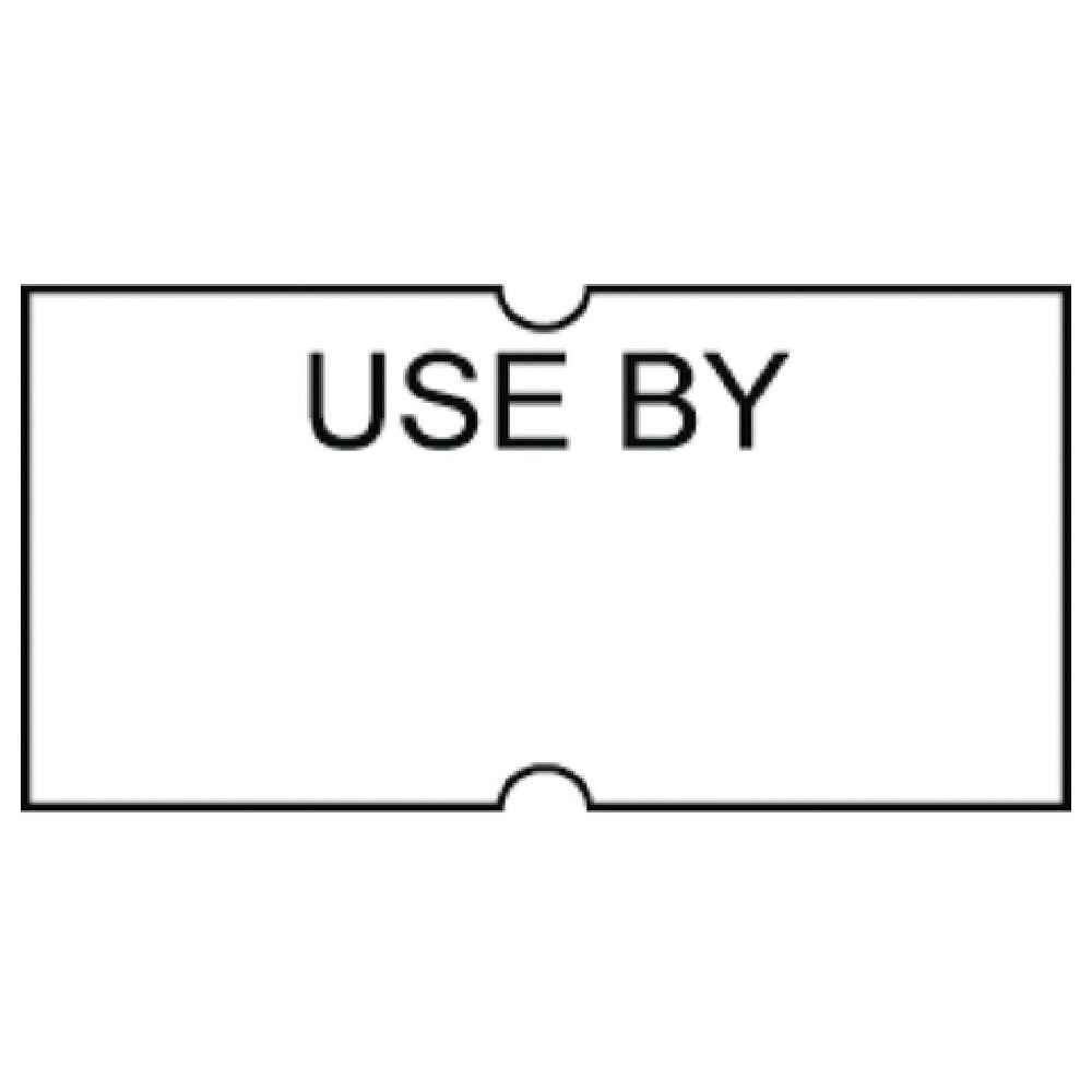 Hubert 96753 - Label, "Use By", For 1-line Pricing Gun