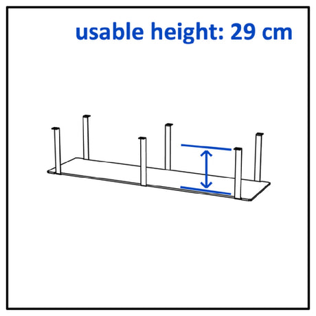 Bauscher Hepp VE-50023 - Venta® Shelf, To Create Storage Space Under A Buffet Table