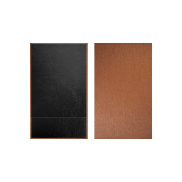 Risch 1000H-STERLING - Sterling Shimmer Metallic Single Panel Check Presenter (specify Color)