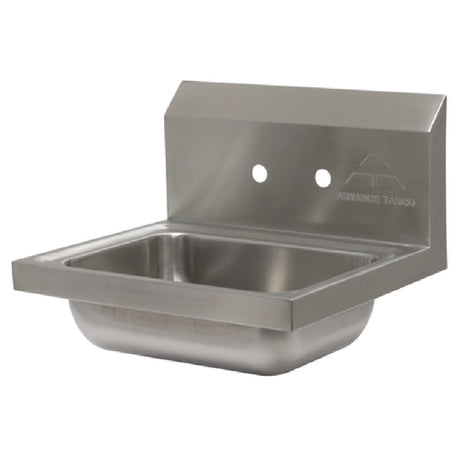 Advance Tabco 7-PS-70 Hand Sink Wall Mounted 14" Wide X 10" Front-to-back X 5" Deep Bowl