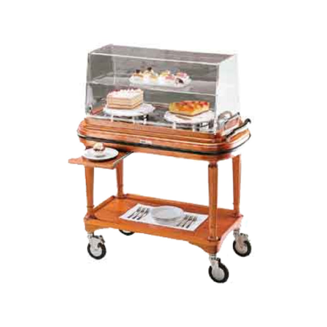 Bauscher Hepp 30.7902.0000 - Pastry/Dessert Trolley, 40-9/16"L (1030mm) X 21-1/4"W (540mm) X 34-1/4"H (870mm)