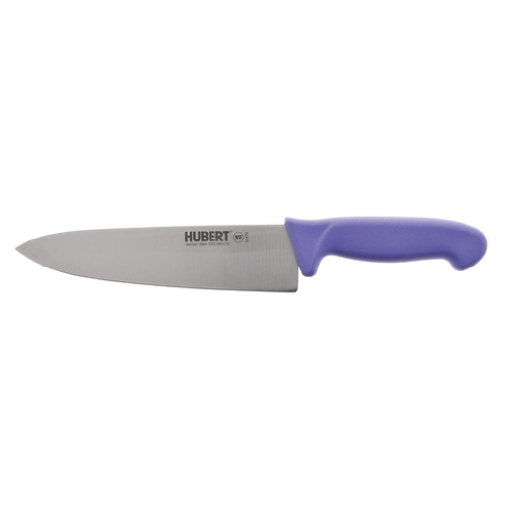 Hubert 32476 - Allergen Awareness Cooks Knife, 8" Blade, Stamped