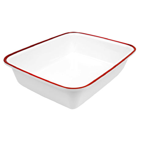 Bauscher Hepp TREW7612 - Enamelware Collection Dish, 4 Qt., 1/2 GN Size