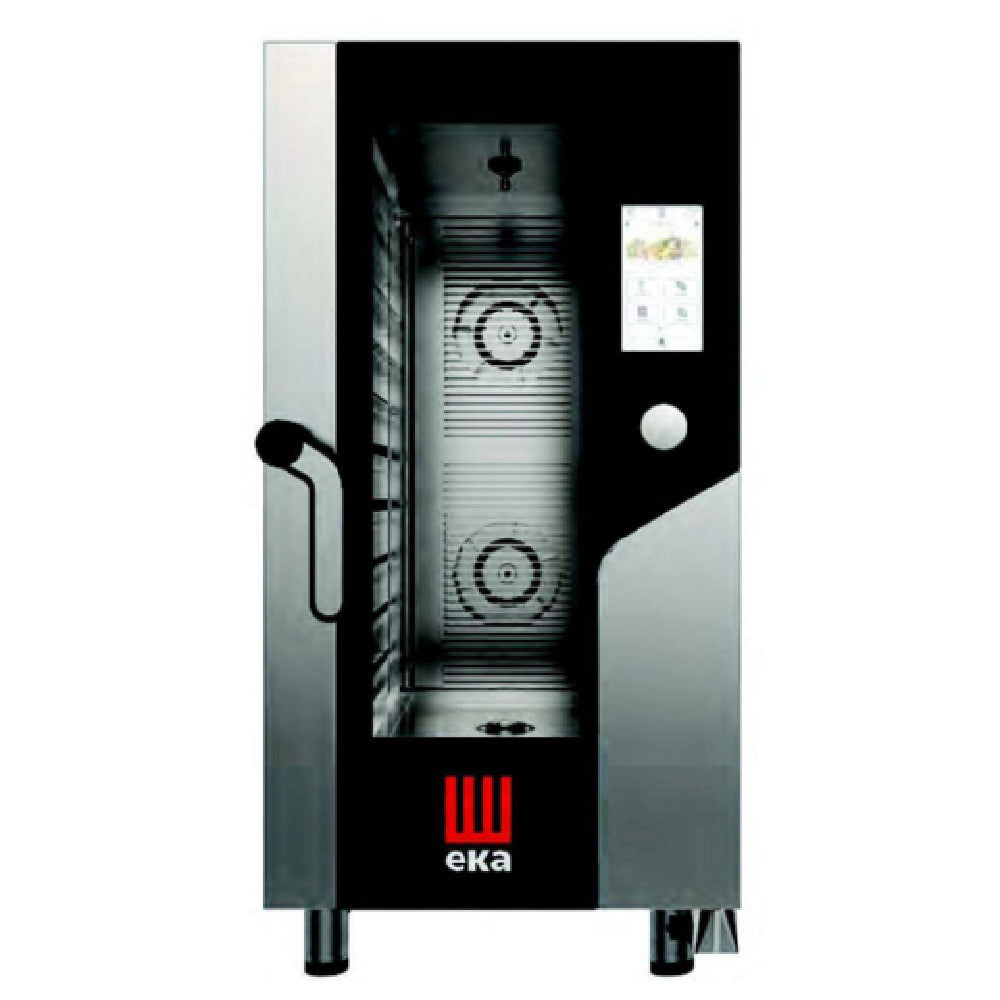 Tecnoeka MKFA 1011 CTS - Eka Millennial Compact Combi Oven, Electric, (10) GN 1/1 (12" X 20") Hotel Pan Capacity