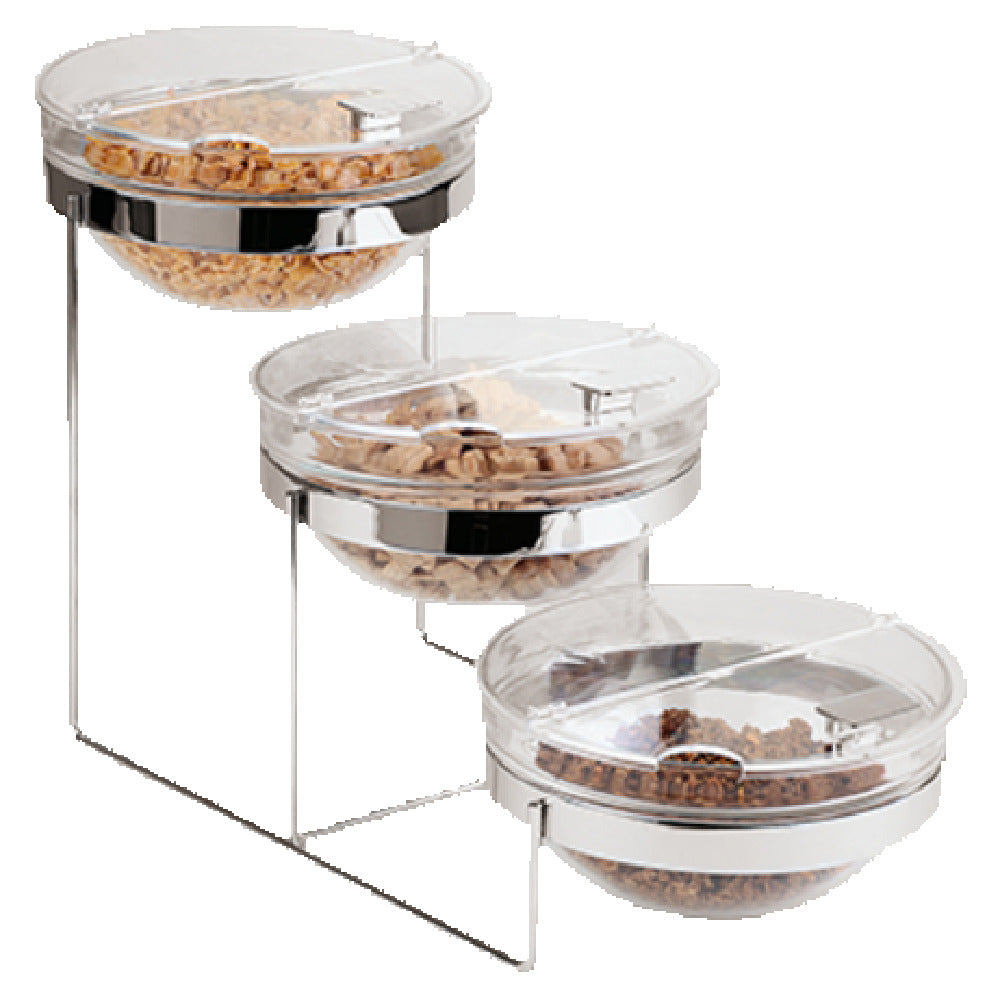 Paderno 41442-03 Bowl Stand Set 3-tier 9-1/2” X 24” X 13-7/8”H Overall