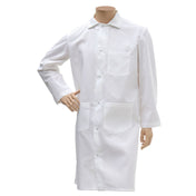 Hubert 82583 - Butcher Frock, Long, (1) Breast Pocket & (2) Waist Pockets