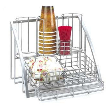 Cal Mil 1715-39 Mission Beverage Service 15"W X 14"D X 12"H (7) Compartment