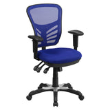 Flash Furniture HL-0001-BL-GG Swivel Task Chair 36-3/4" To 43-1/2" Adjustable Height