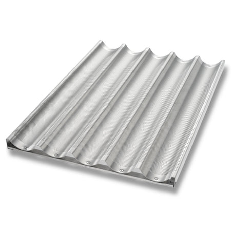 Chicago Metallic 49035 Uni-Lock® Baguette Pan 17-3/4" X 25-3/4" X 1" Overall