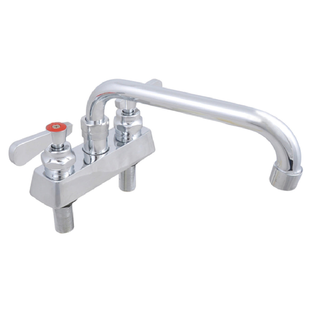 John Boos PBF-4DM-6LF-X Heavy Duty Faucet Deck Mount 6" Swing Spout