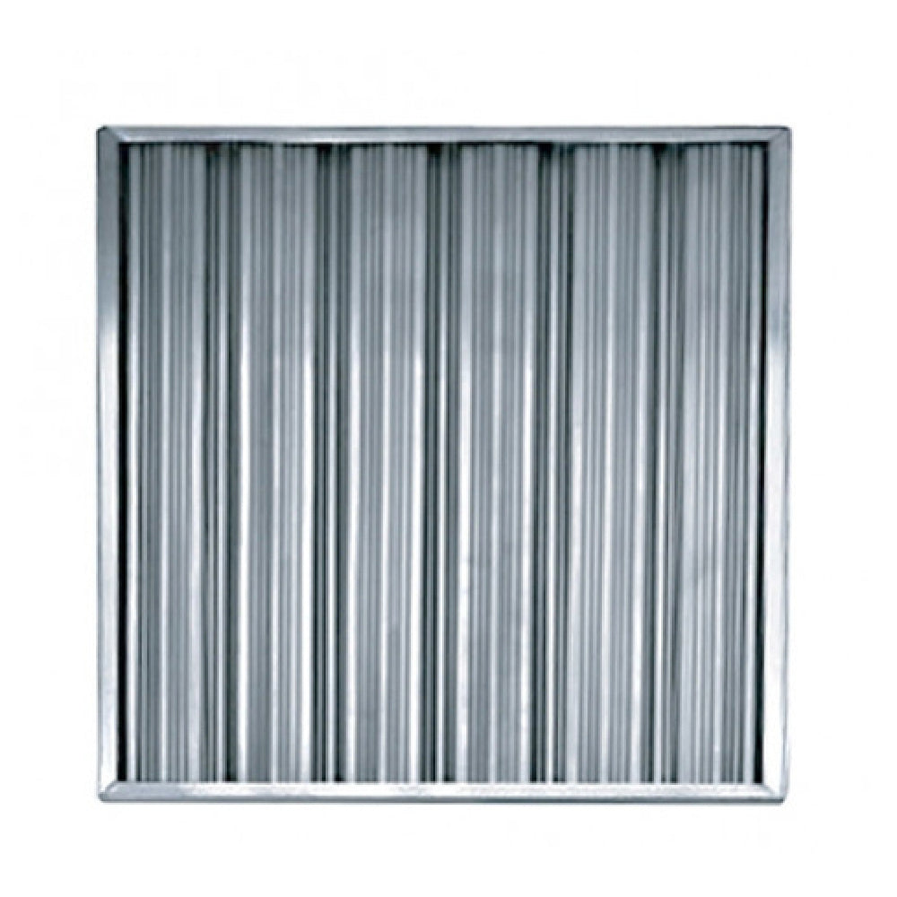 Krowne G1616 Silver Series Baffle Grease Filter 15-1/2"H X 15-1/2"W X 1-3/4"D Actual Dimensions (16"H X 16"W X 2"D Nominal)