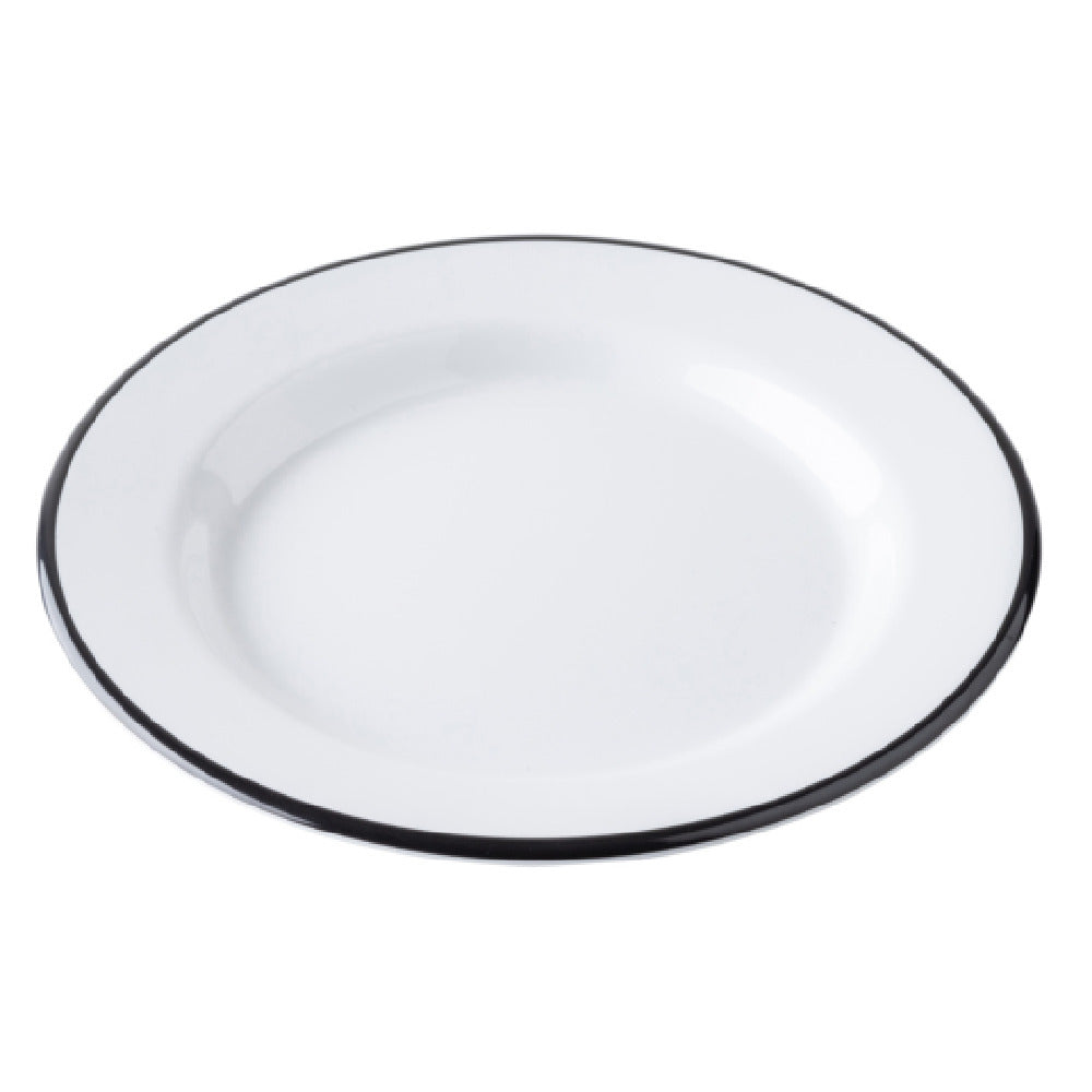 Tablecraft 12166 Canteen Collection Plate 10.25" X 10.25" X 0.875" Round