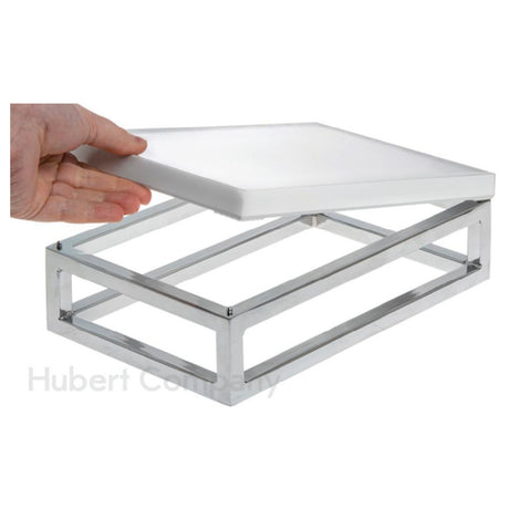 Hubert 34800 - Cerve Collection Riser, 10-7/16" X 6-3/8" X 3-1/5"H, Short