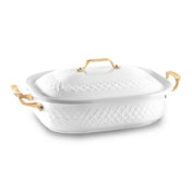 Bon Chef 65004CLD-D-W - Diamond Cucina Pan, 7 Qt., 15" X 11" X 4"