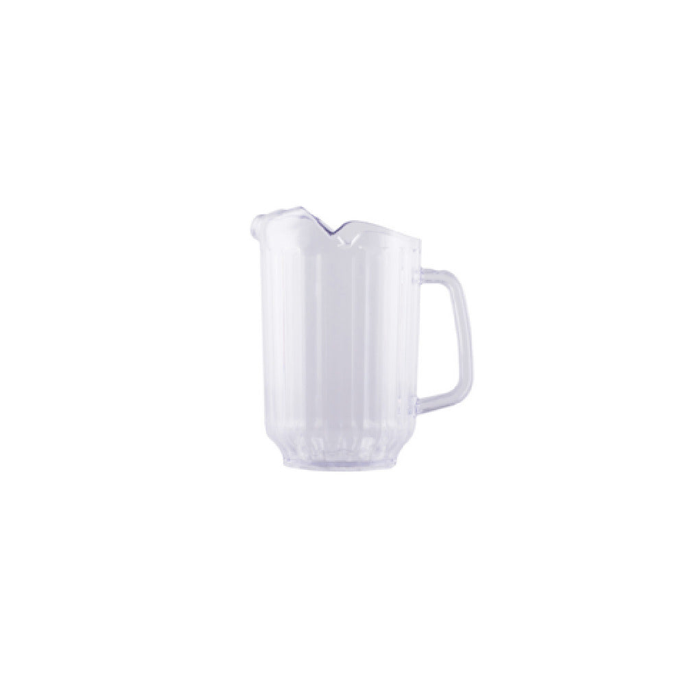 CAC China WPBV-60C Water Pitcher 60 Oz. 1-spout