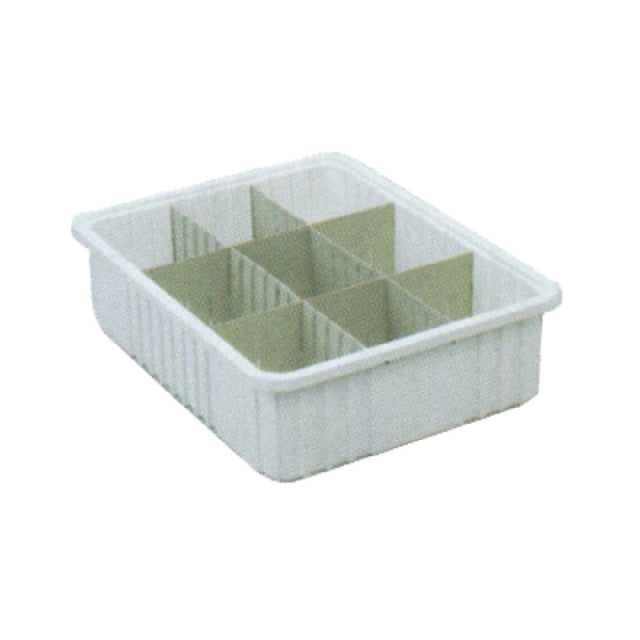 Metro MTB93120W Metro Tote Box 22-1/2" X 17-1/2" X 12" White Polypropylene