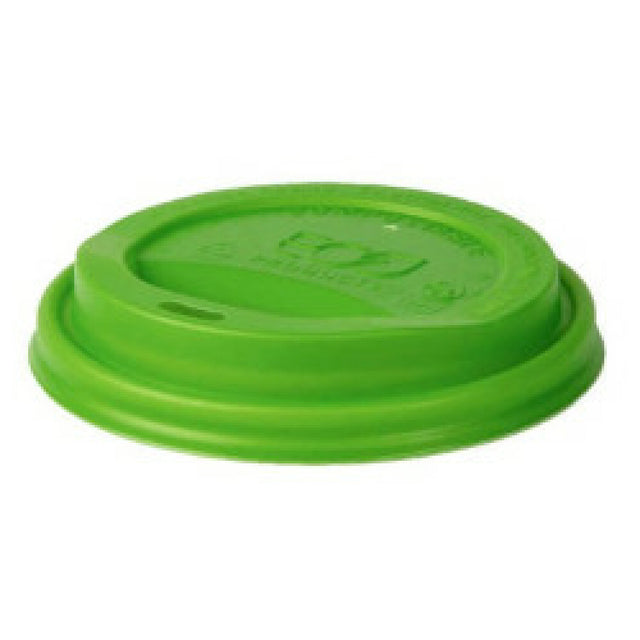 AllPoints 68756 Green Hot Cup Lids