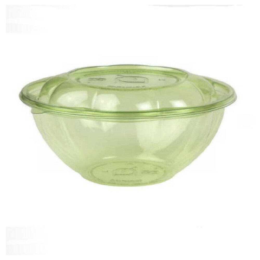 AllPoints 68769 24 Oz Green Salad Bowls W Ith Lid