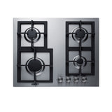 Summit GCJ4SSLP Cooktop Drop-in LP Gas