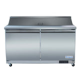 Empura E-KSP60M - Refrigerated Sandwich/Salad Mega Top Prep Table, 61.2"W X 34.5"D X 43.2"H