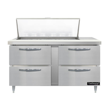 Continental Refrigerator D60N18M-D Designer Line Mighty Top Sandwich Unit 60"W