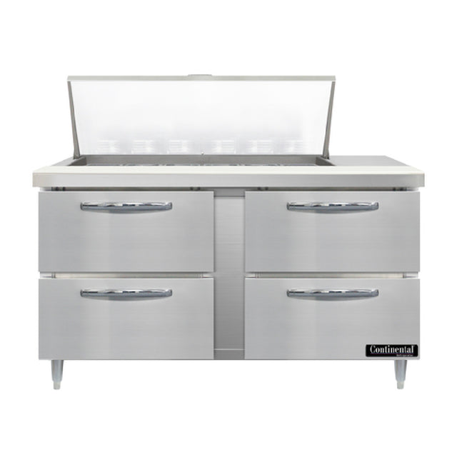 Continental Refrigerator D60N18M-D Designer Line Mighty Top Sandwich Unit 60"W