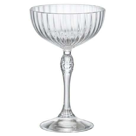 Steelite 49202Q942 Cocktail Coupe Glass 7-3/4 Oz. (H 6-1/4" M 3-3/4" T 3-3/4" B 3") Bormioli Rocco