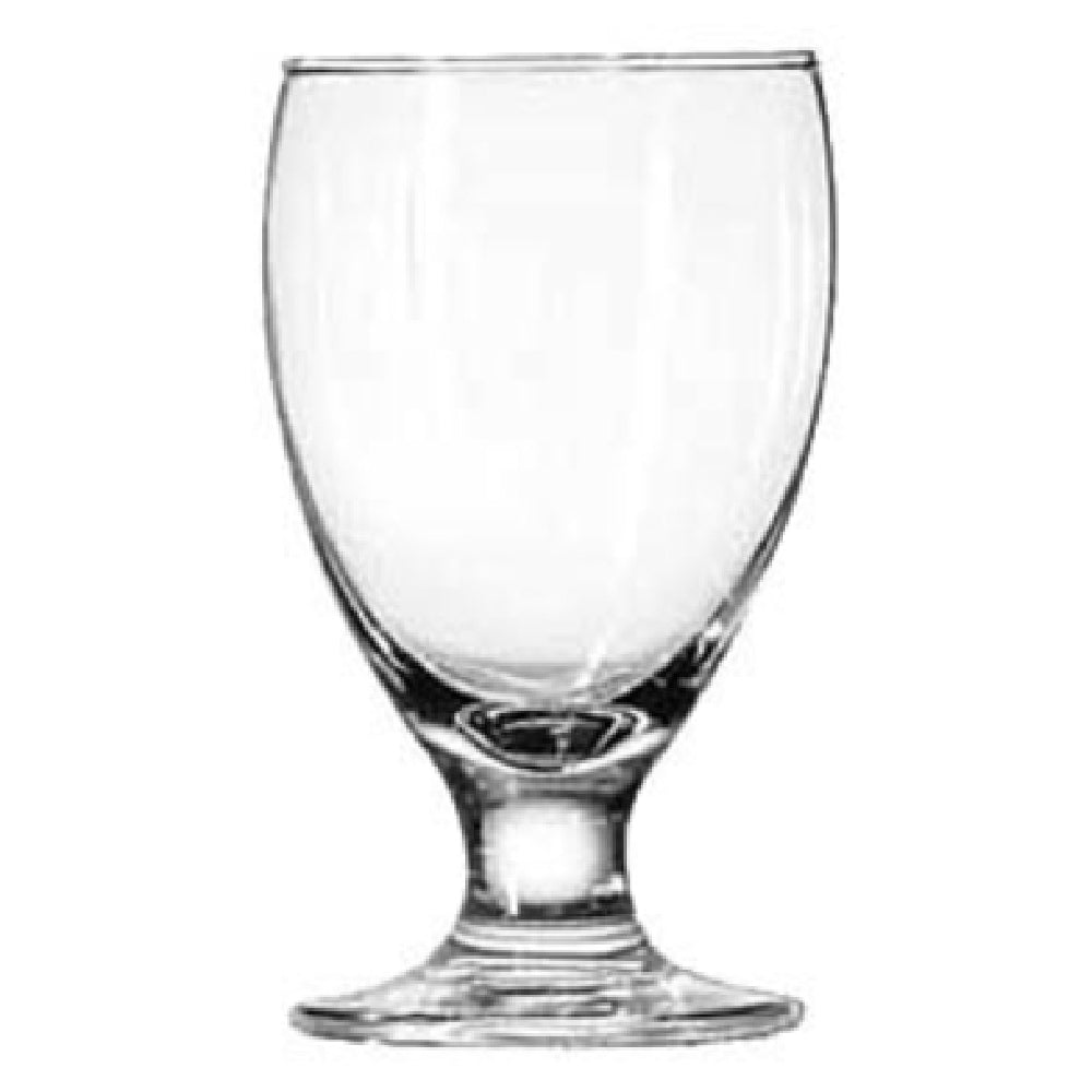 Libbey 3752HT Banquet Goblet Glass 10-1/2 Oz. Safedge® Rim & Foot Guarantee