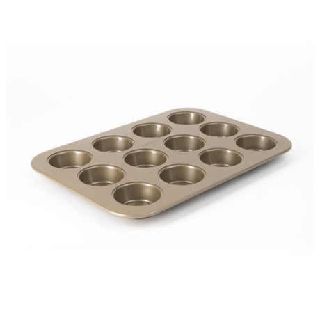 Browne Foodservice 746272 CUISIPRO Muffin Tray 12 Cup 40x28.3x2.8cm