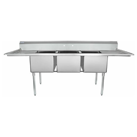 Empura Stainless ESD31824LR18 Sink (3) Compartment Standard Duty