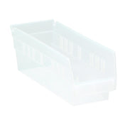 Quantum QSB101CLCS - Economy Shelf Bin, Nesting, 4-1/8"W X 11-5/8"L X 4"H