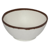 GET Enterprises B-302-CRM Pottery Market™ Salad Bowl 20 Oz. 6-1/4" Dia. X 2-1/4"H