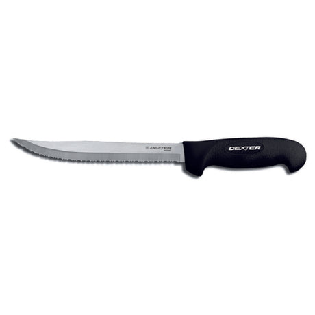 Dexter Russell 24293B SofGrip™ (SG142-8TEB-PCP) Tiger-Edge Slicer 8" Serrated Edge