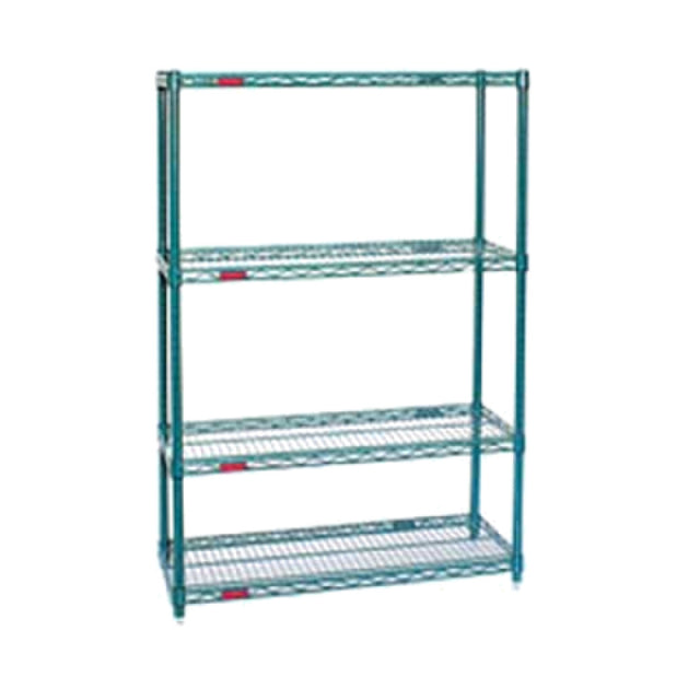 Eagle S4-63-2424VG Starter Shelving Unit 4-tier 24"W X 24"D X 63"H