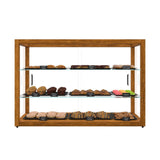 Koolmore KM-BDW-42L - Bakery Display Case, 39.2"W X 14.2"D X 24.7"H, 8.0 Cu. Ft.
