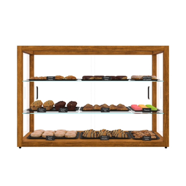 Koolmore KM-BDW-42L - Bakery Display Case, 39.2"W X 14.2"D X 24.7"H, 8.0 Cu. Ft.