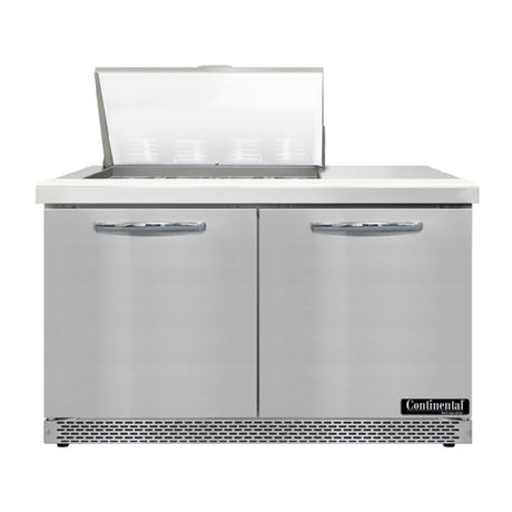 Continental Refrigerator D48N12M-FB Designer Line Mighty Top Sandwich Unit Front Breather