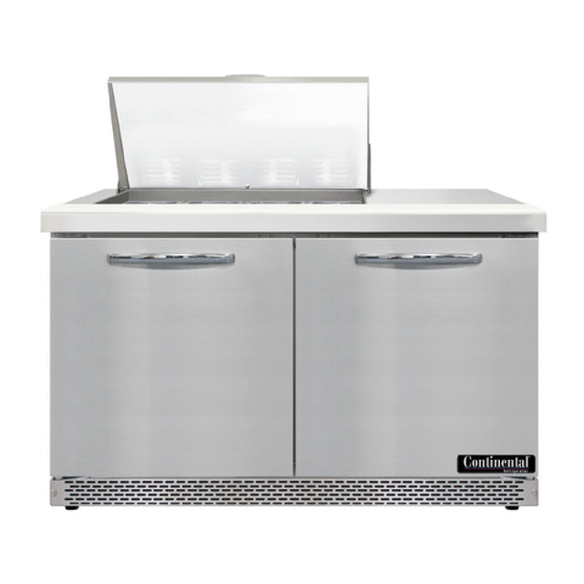 Continental Refrigerator D48N12M-FB Designer Line Mighty Top Sandwich Unit Front Breather