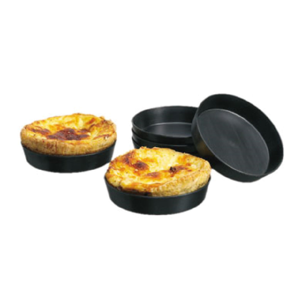 Matfer 345110 Exoglass® Quiche Mold 4" Dia. X 3/4"H Round