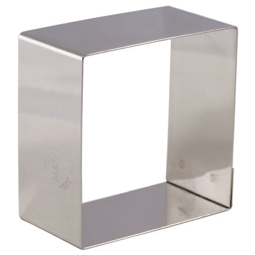 Matfer 376001 Nonnette Ring 2-1/4"L X 2-1/4"W X 1-3/16"H Square