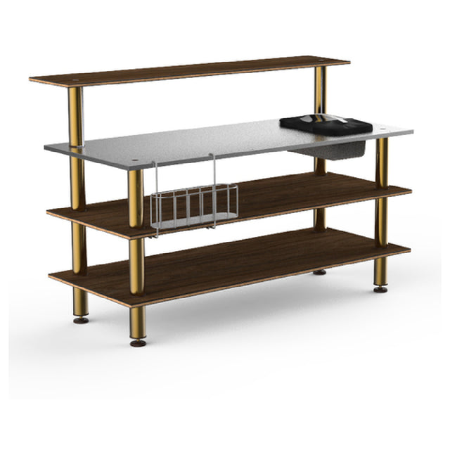 Steelite MGCMLC05WBXF Mogogo Buffet Solutions Modular ProBar Station 4-tier 71" X 40" X 47-1/2"H