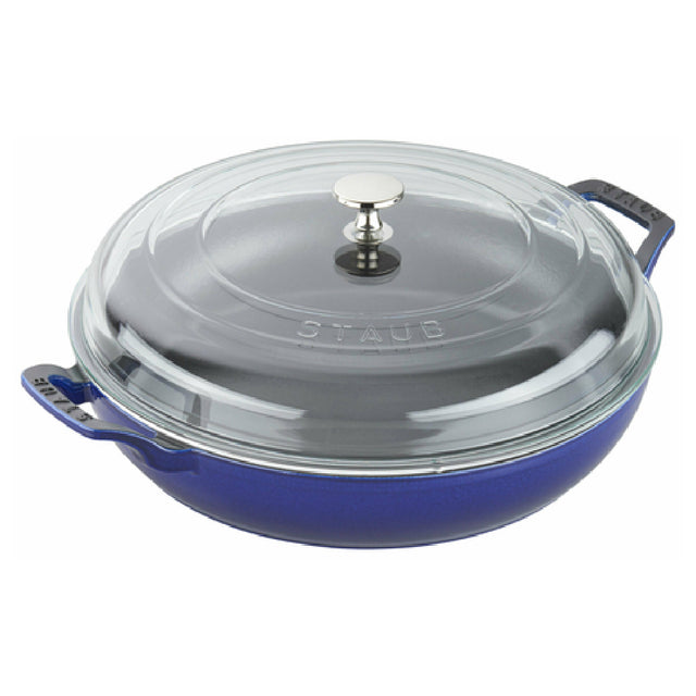 Zwilling 14813091 Staub® Brazier 3-1/2 Qt. With Glass Lid