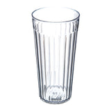 Carlisle 012007 Carlisle Bistro™ Tumbler 20 Oz. (21.10 Oz. Flush Fill) Fluted