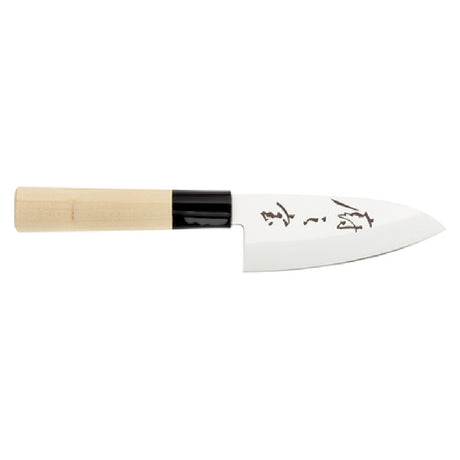 Mercer Culinary M24204 Asian Collection Deba Utility Knife 4" Stamped