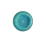 Churchill China SRBEEV111 Coupe Plate 11-1/4" Dia. Raw Teal Evolve
