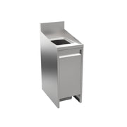 Krowne AL24-T14 Alchemy Series Trash Station 14"W X 24"D X 32.5"H Swing Door