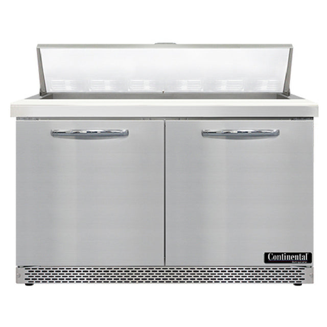 Continental Refrigerator SW48N12-FB Sandwich Unit Front Breather 48"W