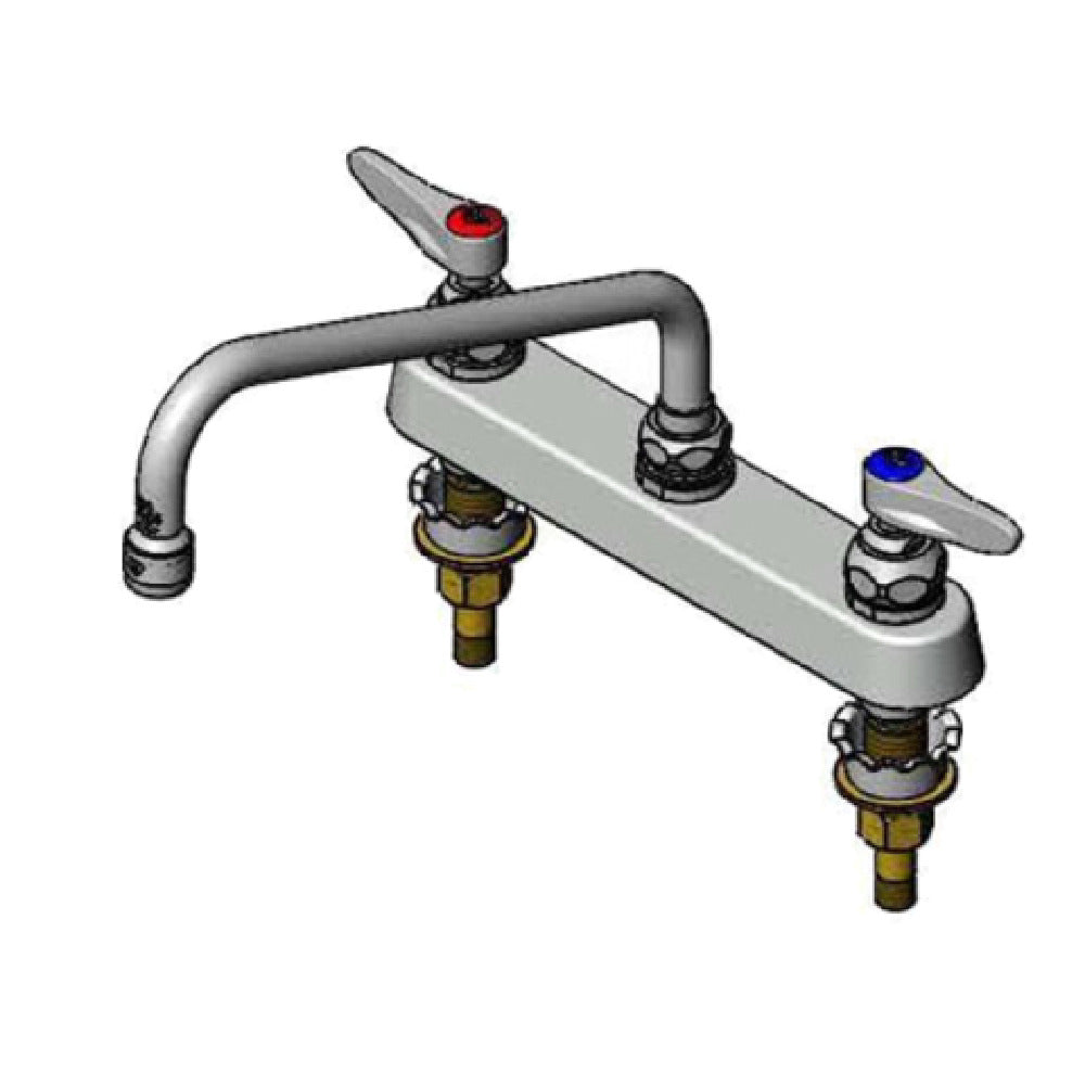 T&S Brass B-1122-XS Faucet 10" Swing Nozzle Deck Mounted