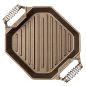 AllPoints 69278 12" Cast Iron Grill Pan Finex Double Handle